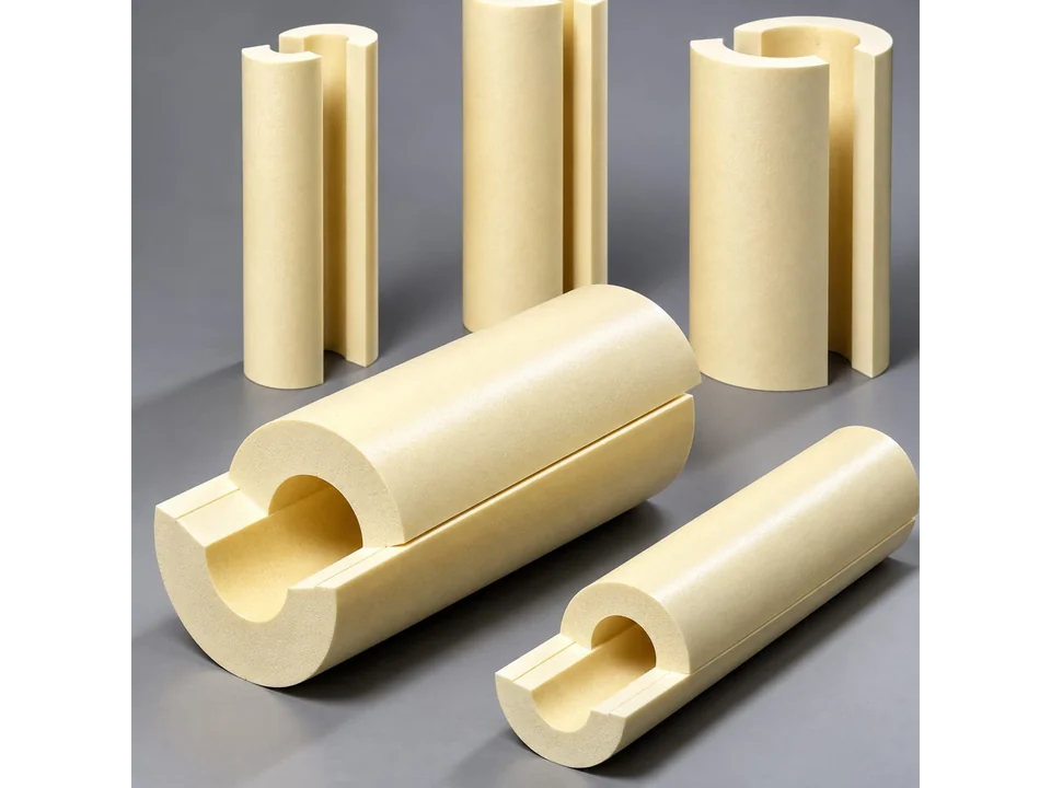Coquille et panneau en mousse de polyuréthane (PUF) — Mousse de polyuréthane, jusqu’à −180°C