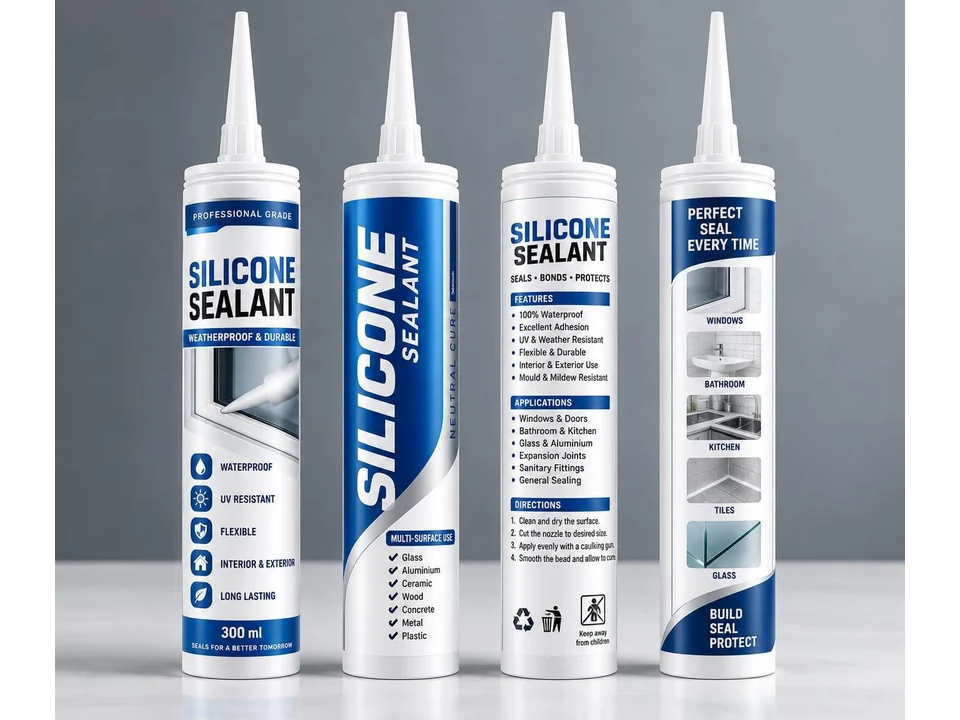 Mastic silicone — Réticulation neutre et acétoxy
